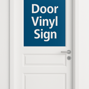 Door Vinyl Sign